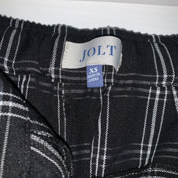 Plaid Asymmetrical Pants - Picture 3 of 5